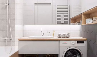 哪些整木定制的柜子可以與洗衣機(jī)組合？