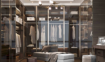 定制衣柜使用玻璃柜門好不好？