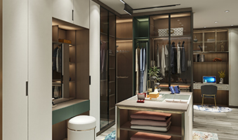 整體衣帽間要不要裝上房門？