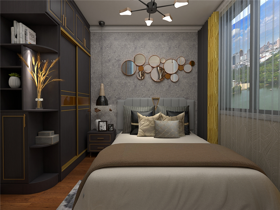 小戶型全屋定制臥室該怎么設(shè)計？(圖1)