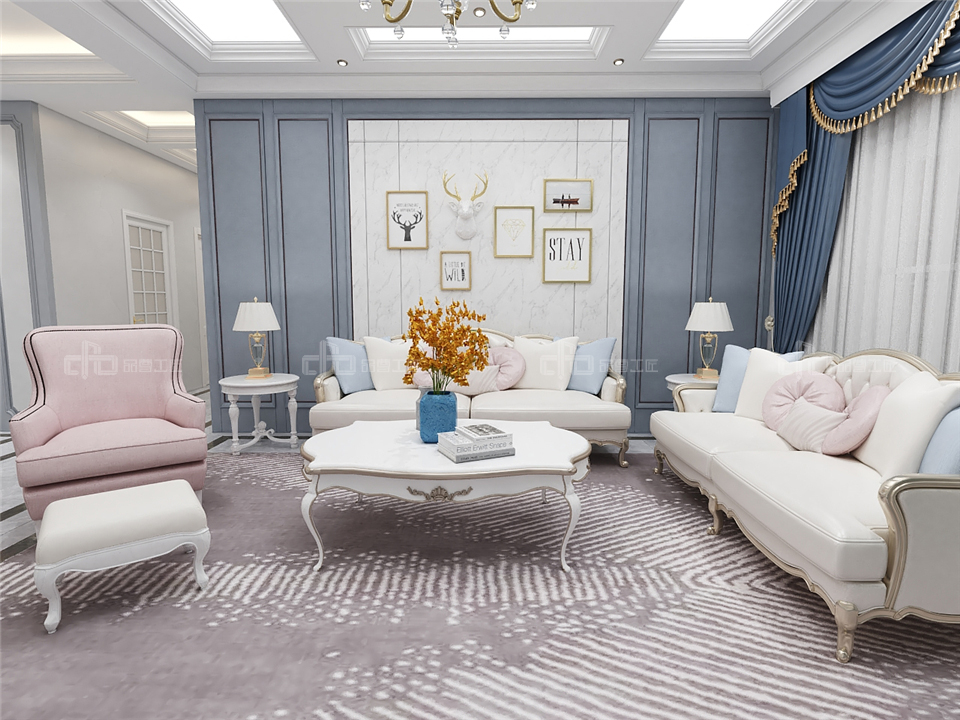 整木定制美式輕奢風(fēng)格，每一處都是怦然心動的(圖2)