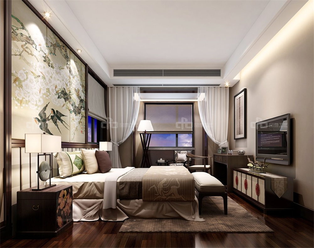 繁華之下，縱享從容、儒雅的新中式居所(圖9)