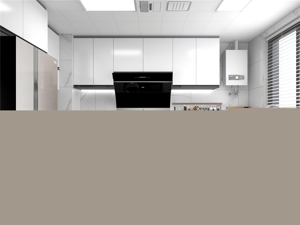 整體廚房有哪些地方收納空間利用？(圖1)