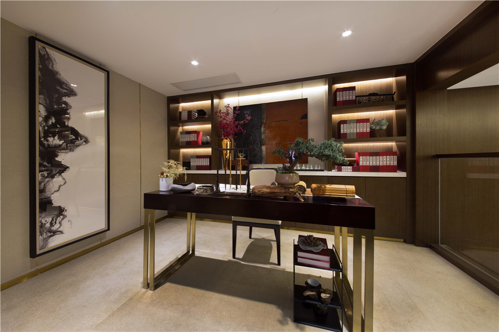 書房家具怎么擺放？書房風(fēng)水禁忌(圖2)