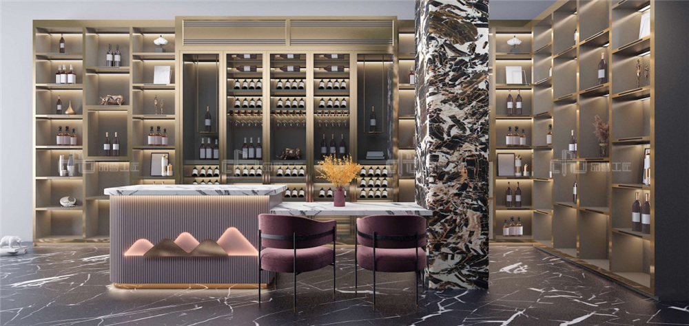 輕奢風酒柜一般都設計在哪里？(圖3)