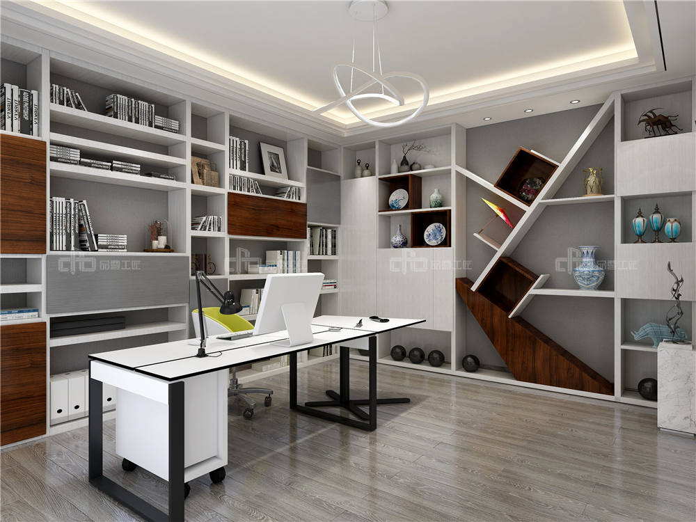 全屋定制書房要怎么設(shè)計(jì)？(圖3)