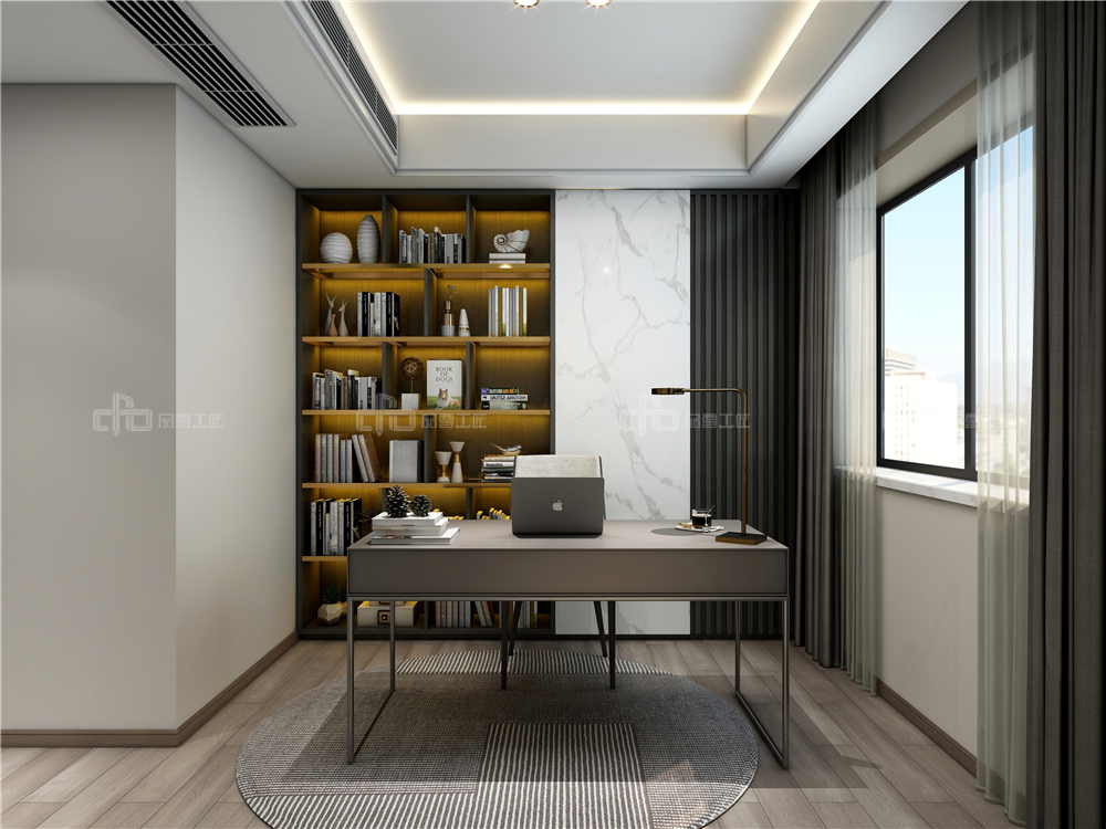 設(shè)計全屋定制書房的時候要注意什么？(圖3)