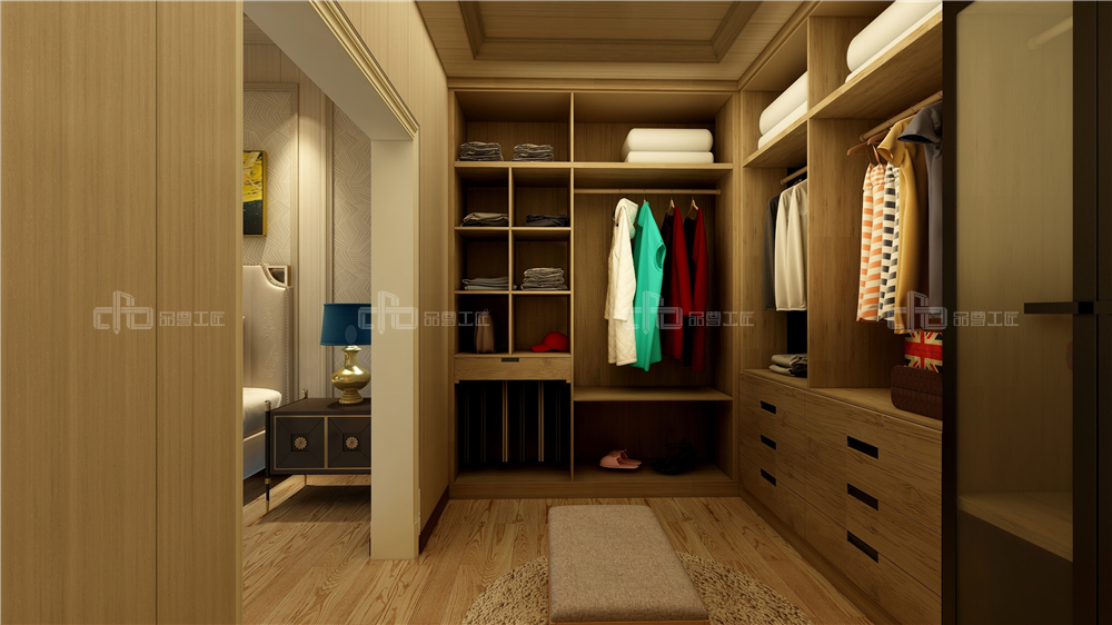 臥室衣柜由哪些結構組成的？(圖4)