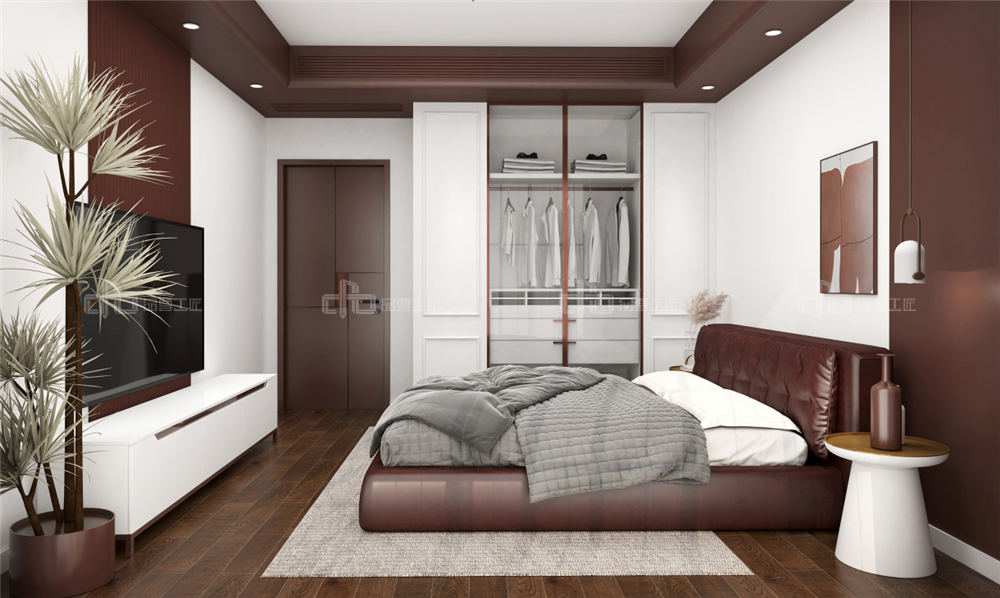 臥室房門定制要注意什么?。?圖1)