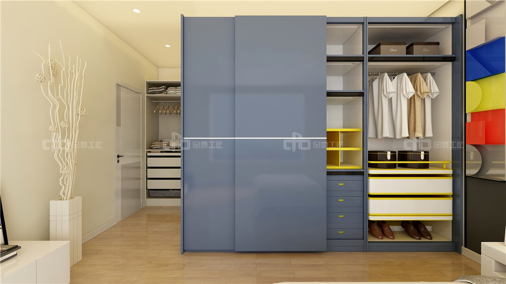 定制衣柜顏色怎么搭配比較好看？(圖1)