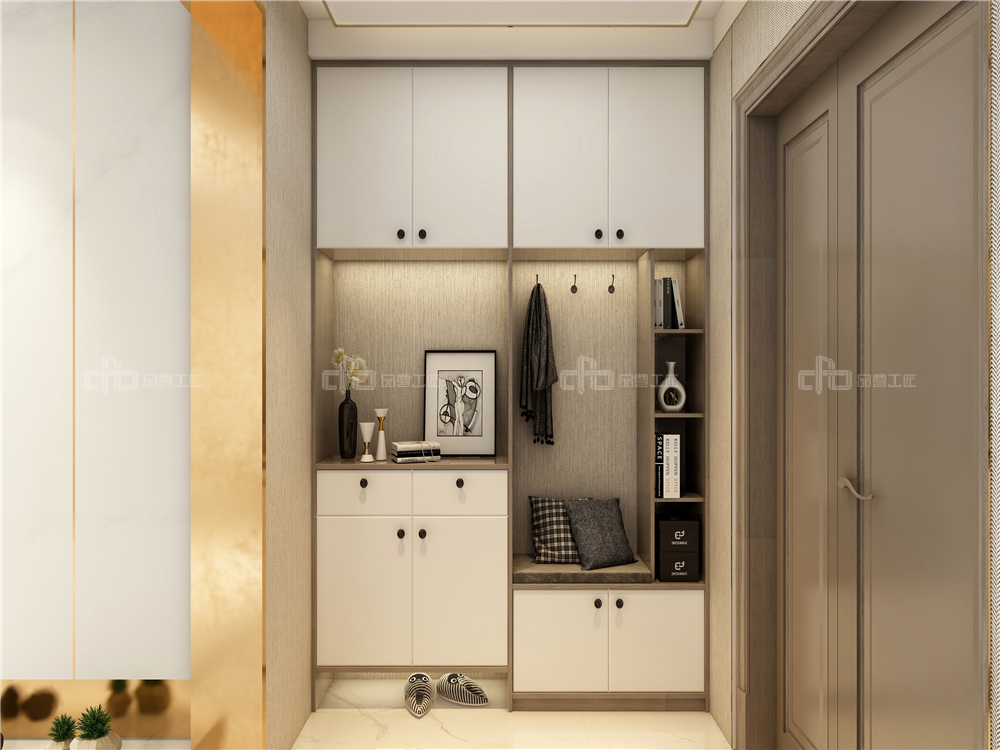 入戶鞋柜標(biāo)準(zhǔn)尺寸大小是在多少呢？(圖2)