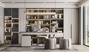 書房定制書柜設(shè)計(jì)要注意什么？