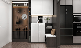 玄關(guān)柜設(shè)計(jì)定制有哪些款式？