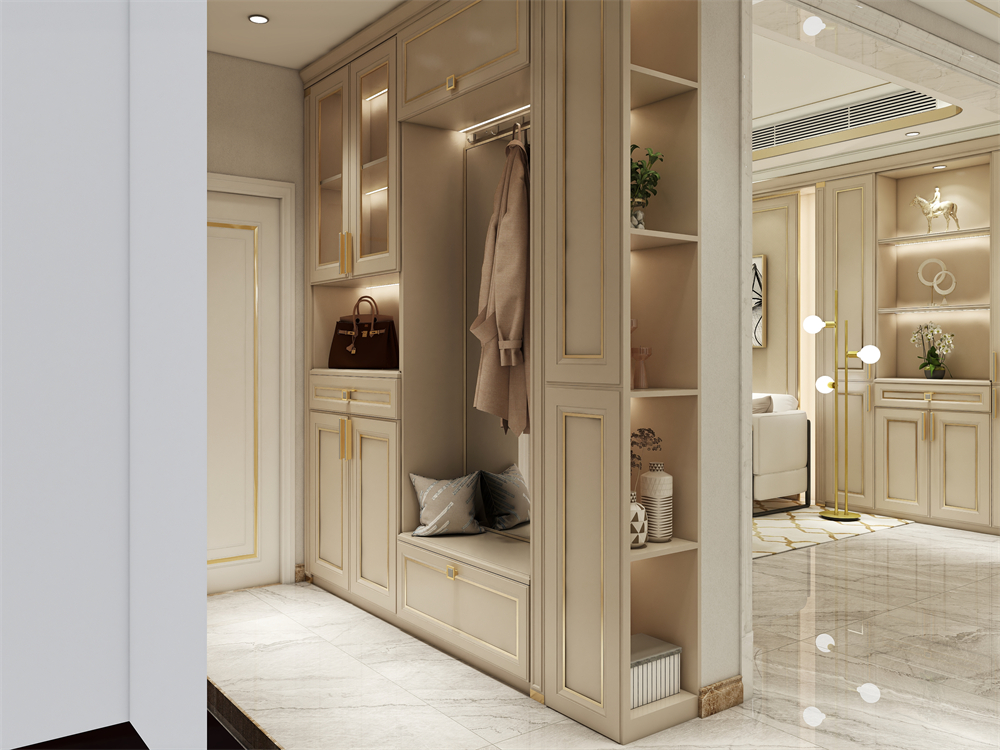 玄關(guān)柜設(shè)計(jì)定制有哪些款式？(圖2)