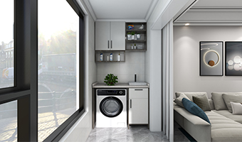 陽臺定制柜有哪些款式造型？