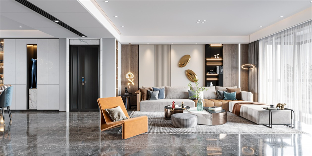 小客廳怎么設(shè)計成大客廳的感覺？(圖1)