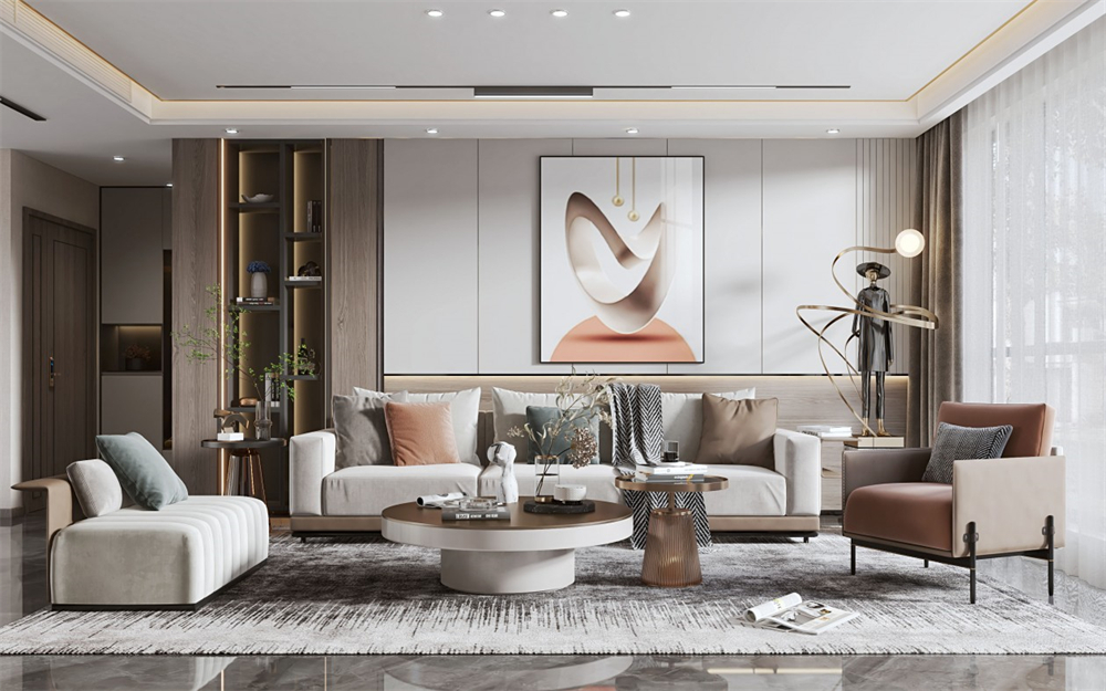 小客廳怎么設(shè)計成大客廳的感覺？(圖2)