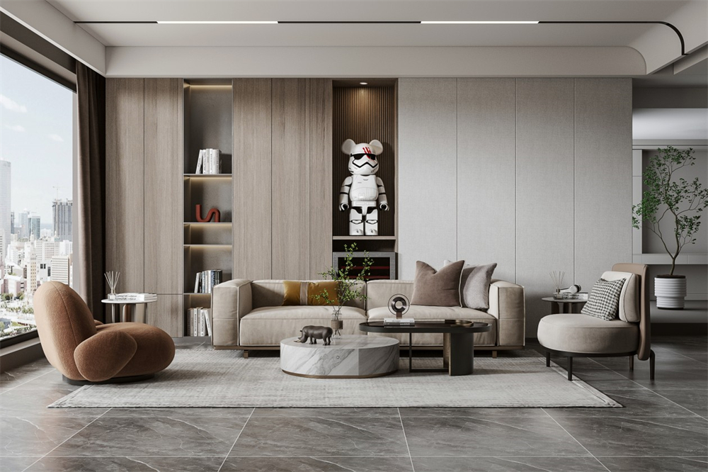 小客廳怎么設(shè)計成大客廳的感覺？(圖3)