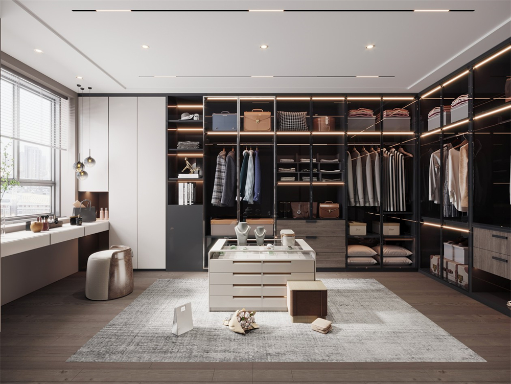 定制設(shè)計(jì)轉(zhuǎn)角衣柜注意什么？(圖1)