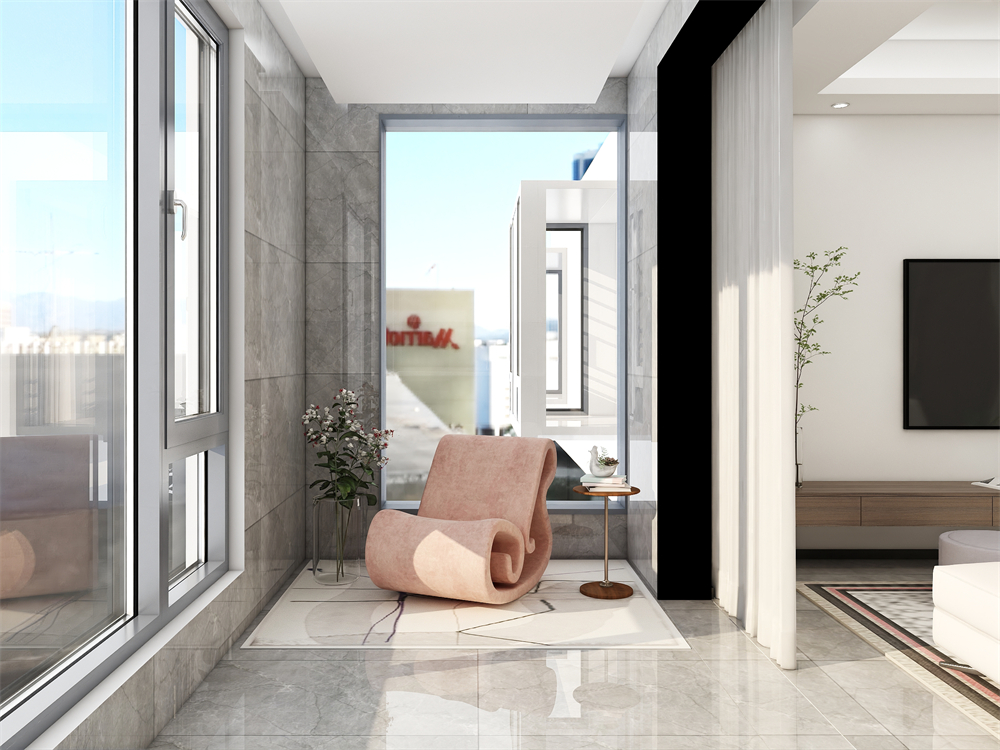 戶型小的陽(yáng)臺(tái)可以怎么改造設(shè)計(jì)？(圖2)