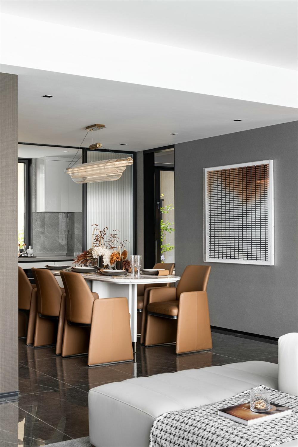 146㎡現(xiàn)代輕奢風(fēng)格，整木定制圖片(圖9)