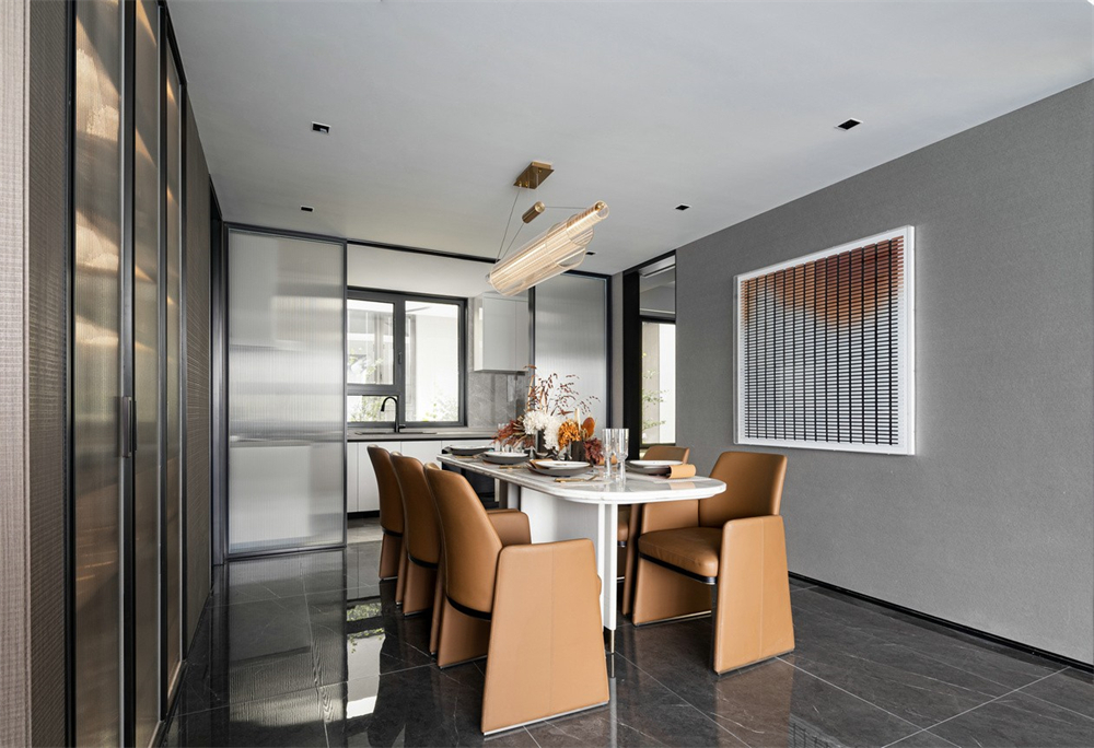 146㎡現(xiàn)代輕奢風(fēng)格，整木定制圖片(圖8)