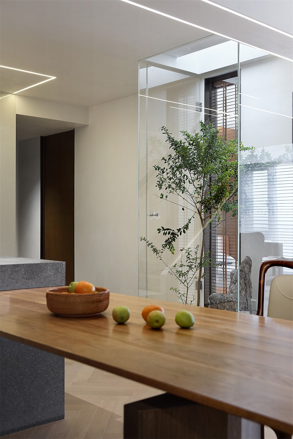 200㎡大平層整木定制，現(xiàn)代極簡(jiǎn)風(fēng)格(圖9)