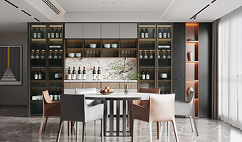 餐廳餐邊柜都有哪些款式定制？