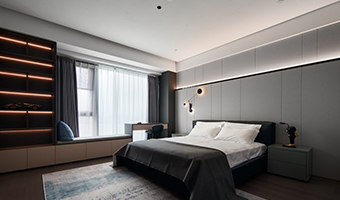 340㎡大平層整木定制，現(xiàn)代極簡風(fēng)格設(shè)計(jì)