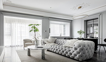 140㎡法式風(fēng)格設(shè)計，整木定制法式浪漫