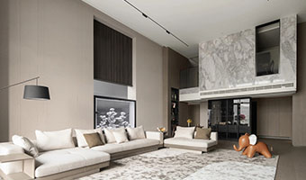 530㎡現(xiàn)代極簡(jiǎn)豪宅，天然木皮定制別墅