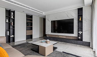 200㎡全屋整木定制設(shè)計，現(xiàn)代時尚簡約風(fēng)