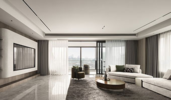 300㎡整木定制大平層，現(xiàn)代簡約高定設(shè)計