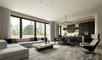 600㎡全屋整木定制別墅，現(xiàn)代極簡(jiǎn)風(fēng)格設(shè)計(jì)