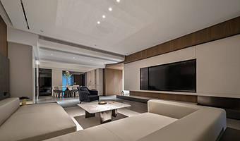 整木定制大平層，248㎡現(xiàn)代簡(jiǎn)約設(shè)計(jì)