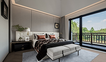 409㎡整木定制別墅，簡約新中式風(fēng)格