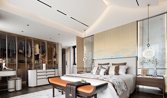 450㎡新中式風(fēng)格，整木定制別墅