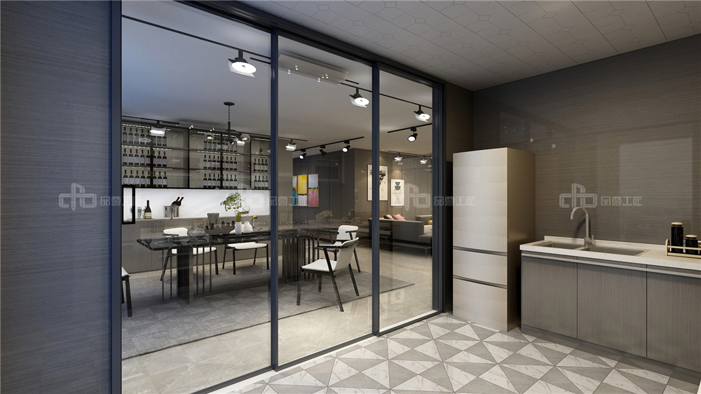 廚房門設(shè)計什么款式比較好看？(圖2)