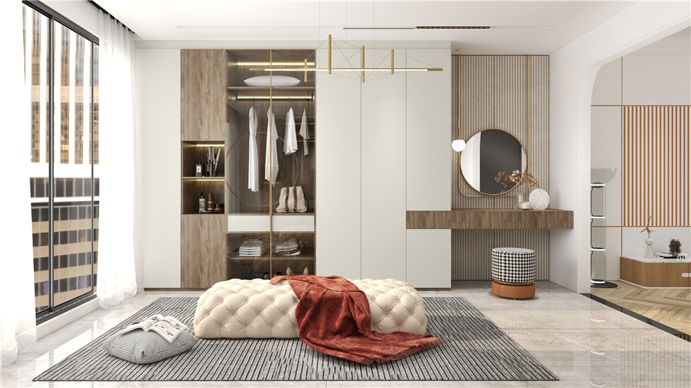 整體衣帽間要不要裝上房門？(圖2)