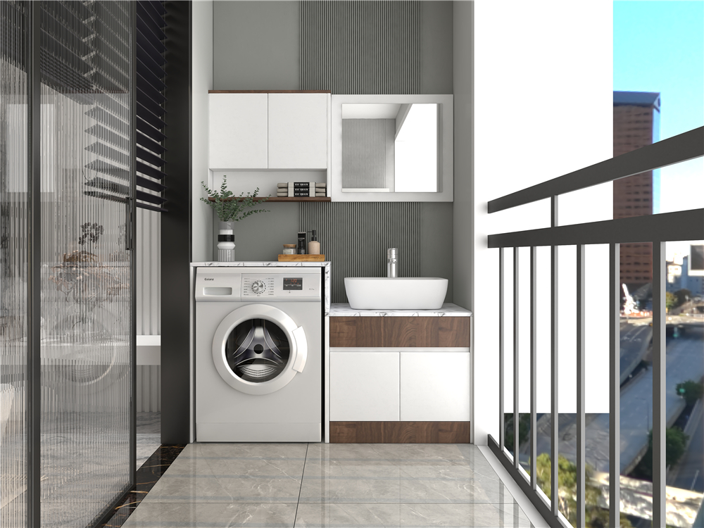 陽(yáng)臺(tái)設(shè)計(jì)陽(yáng)臺(tái)柜要有哪些功能？(圖1)