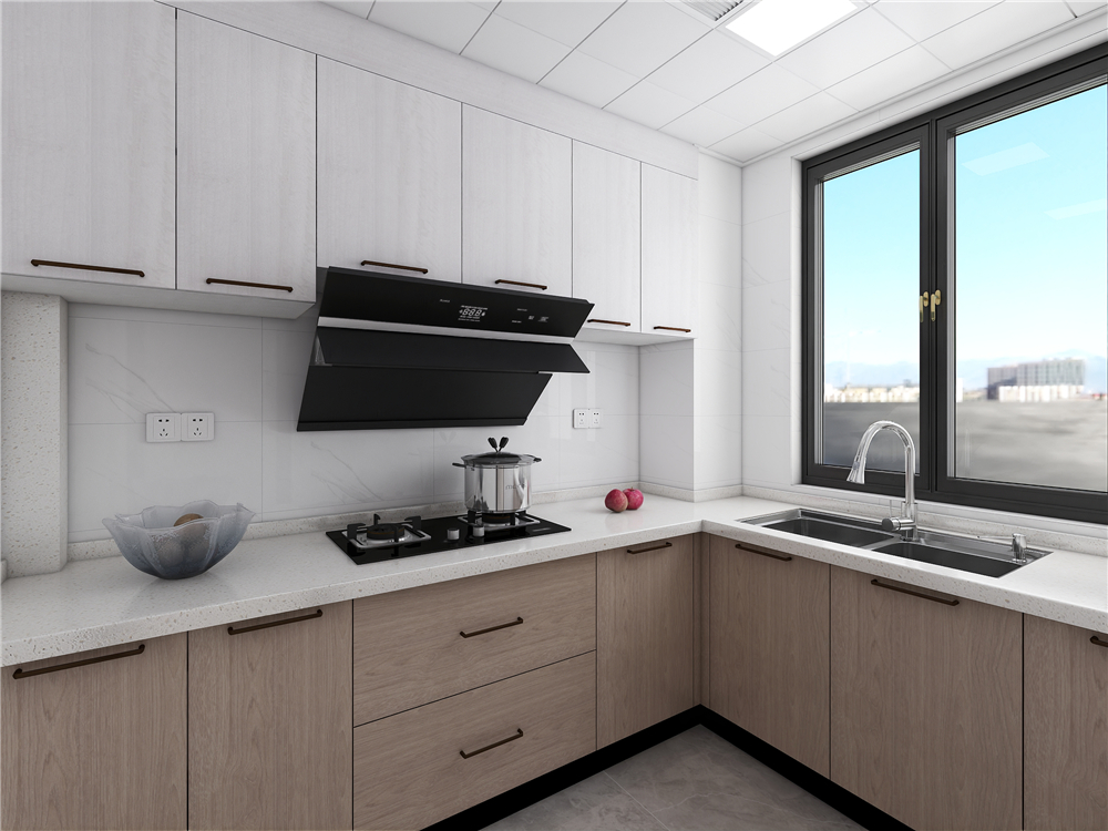 定制櫥柜是做白色好看還是木色的？(圖3)