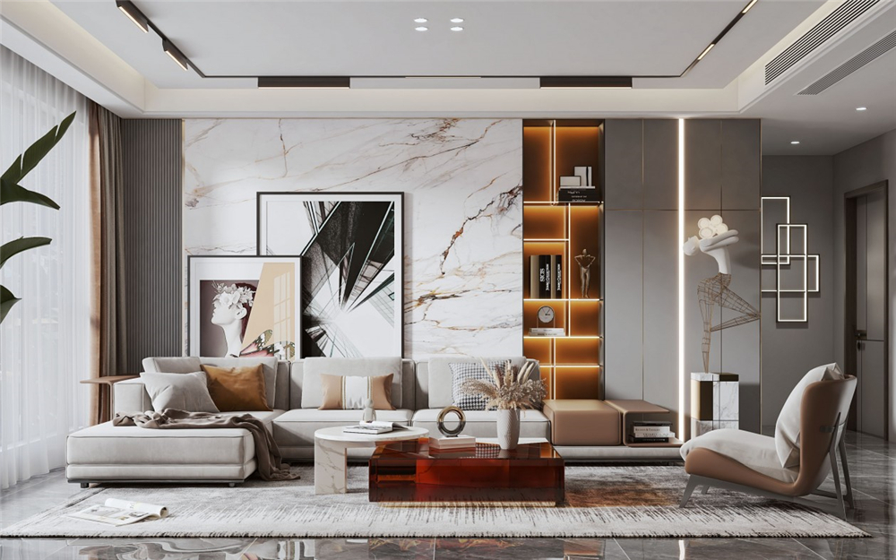 全屋定制有哪些風(fēng)格可以做輕奢？(圖2)