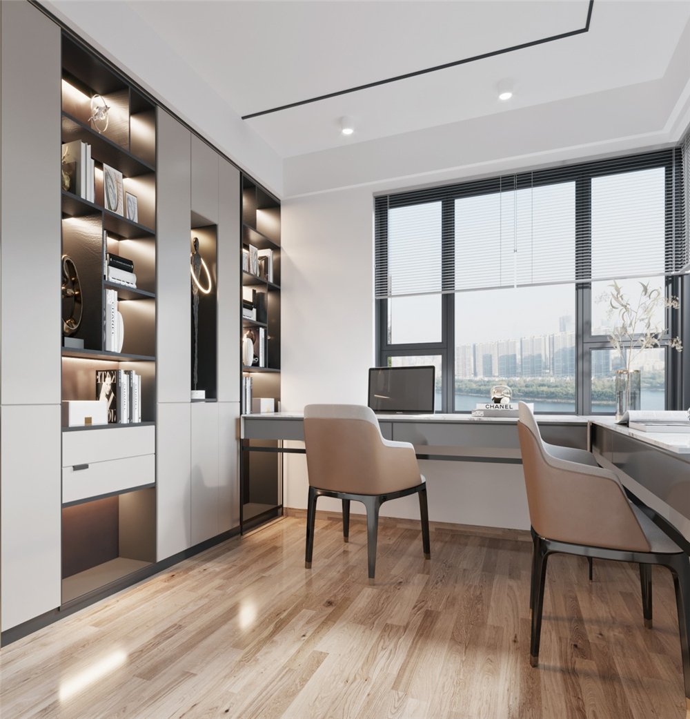 定制書柜可以與哪些家具組合設(shè)計(jì)？(圖2)