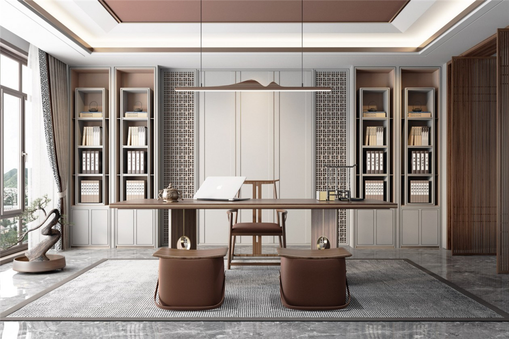 定制書柜可以與哪些家具組合設(shè)計(jì)？(圖3)